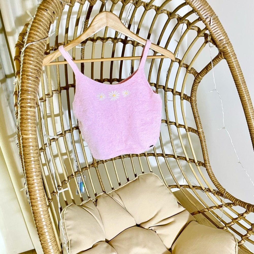 Cute cropped tank top.
